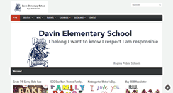 Desktop Screenshot of davin.rbe.sk.ca