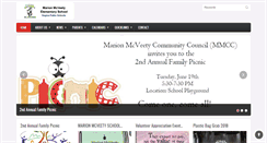 Desktop Screenshot of marionmcveety.rbe.sk.ca