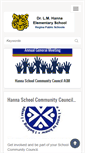 Mobile Screenshot of drlmhanna.rbe.sk.ca